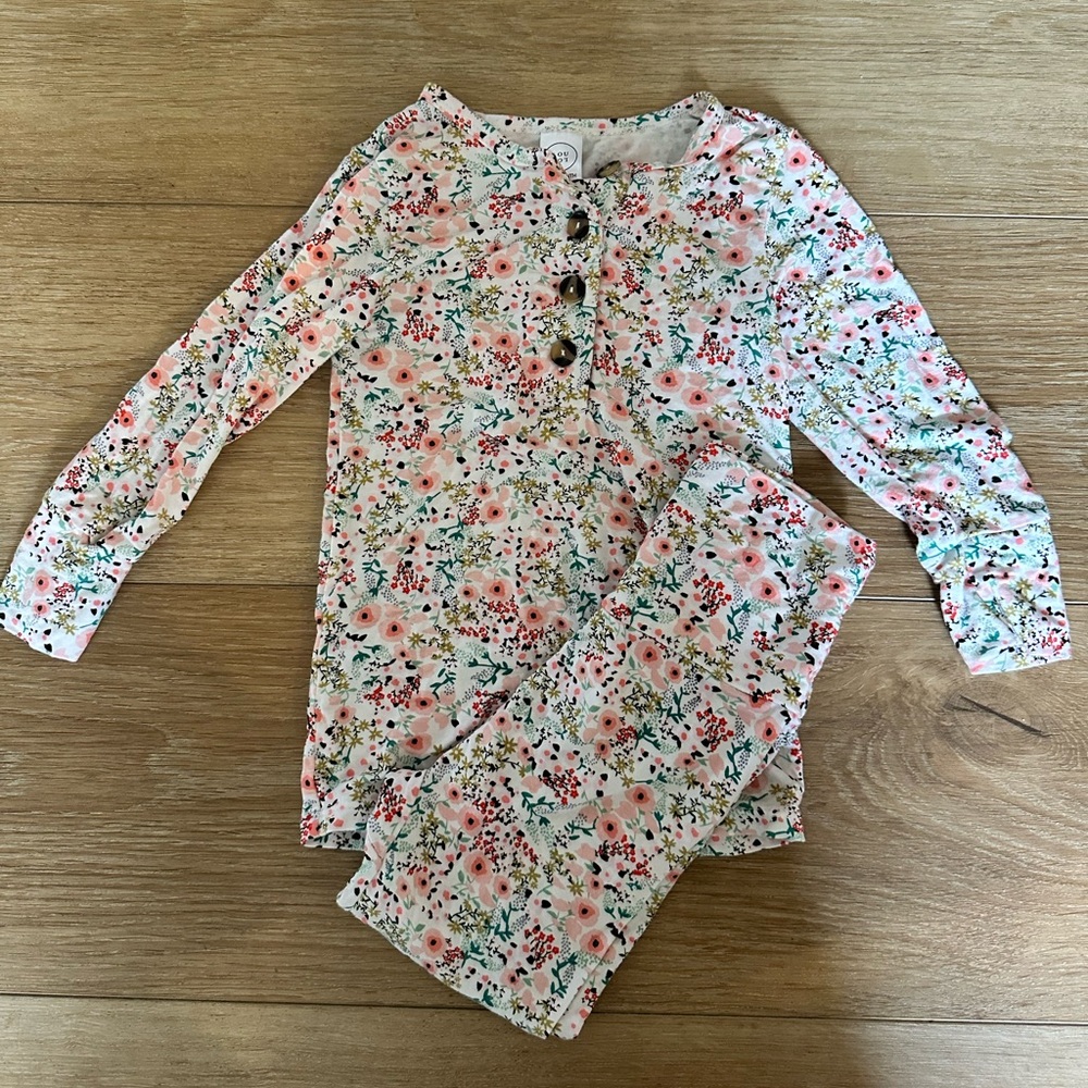 Lou Lou & Co Floral Pajamas | 12-24 months